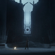 Daenerys ve el Salón del Trono derruido en la temporada 2